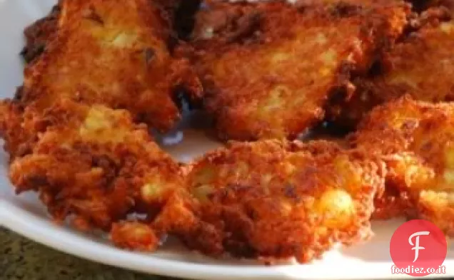 Latkes di patate dolci a basso contenuto di grassi