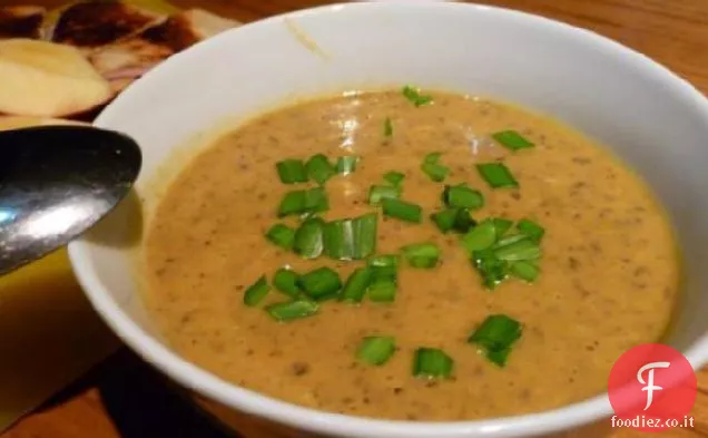 Zuppa di patate dolci (zuppa di Kumara al curry)