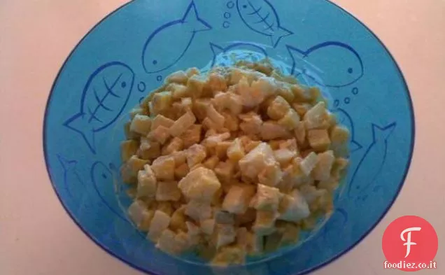 Insalata piccante di patate dolci / Kumara