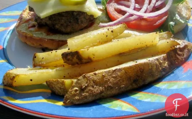 Maiale al vapore con polvere di riso piccante e patate dolci