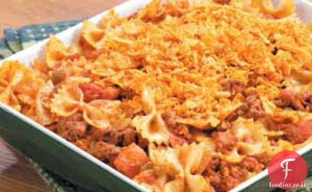 Pasta cremosa con pancetta