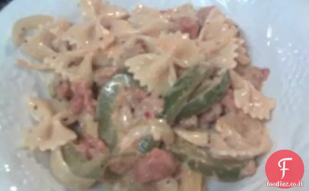 Pasta di salsiccia e pepe