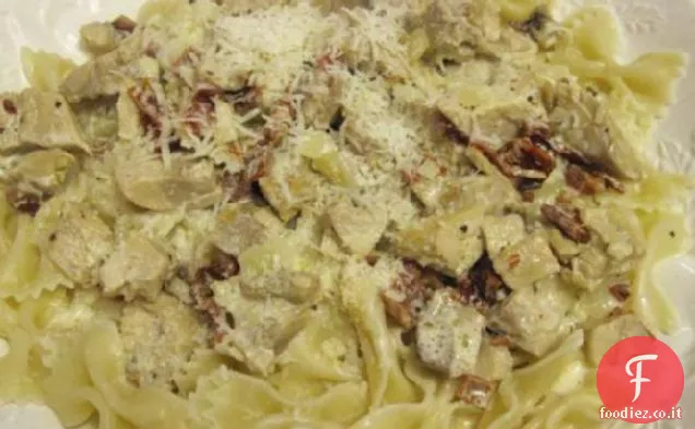 Pollo e papillon Pasta