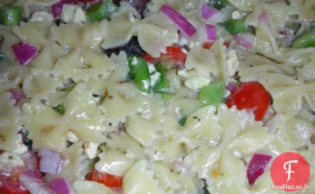 Il mio grosso grasso insalata di pasta greca