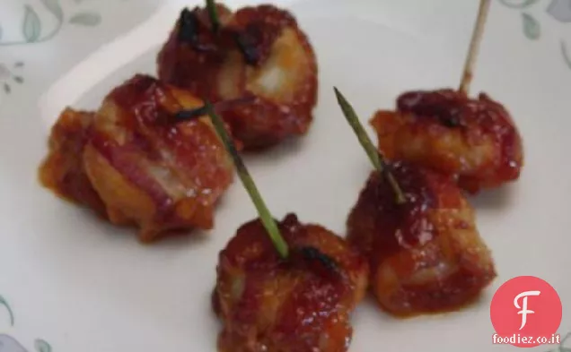 Involtini di pancetta impertinente