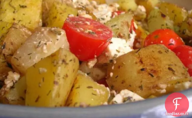 Insalata di patate arrosto mediterranea