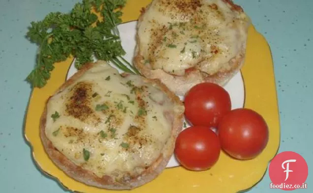 Interessante formaggio-on-toast (Pizza toast)