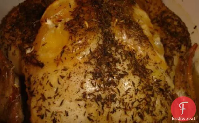 Atkins Erba-Pollo arrosto con limone
