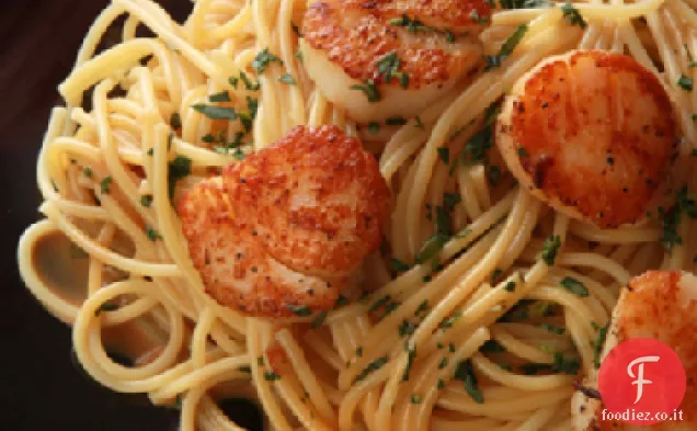 Capesante scottate con limone e Vodka Ricetta
