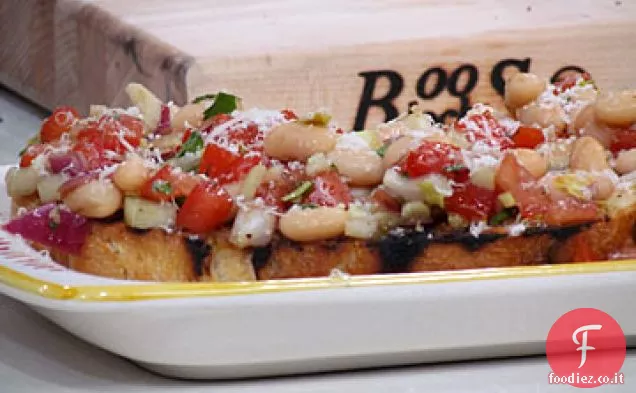 Bruschetta di fagioli bianchi di Madeline