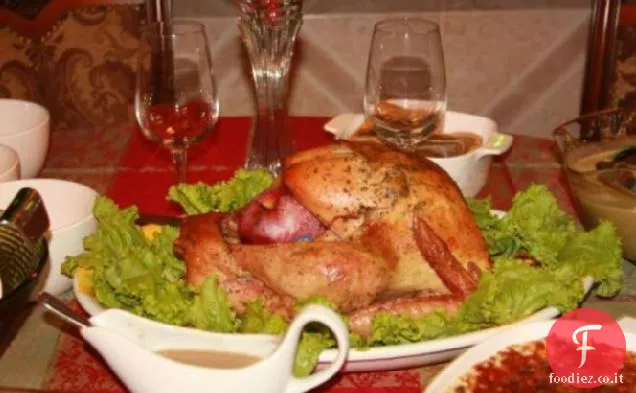 Tacchino arrosto alle erbe