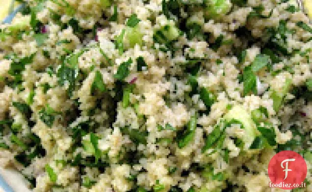 Insalata di couscous o Bulgar con sedano