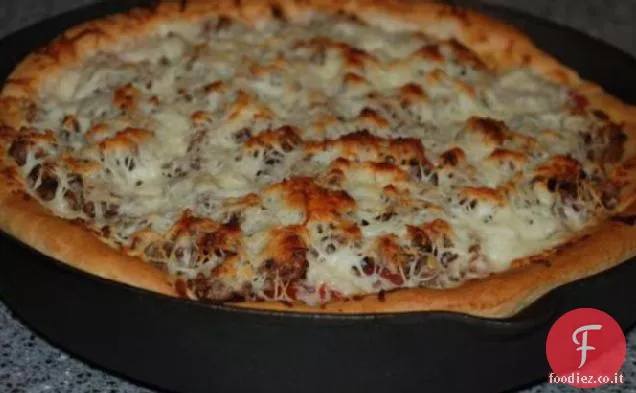 Pizza calda padella