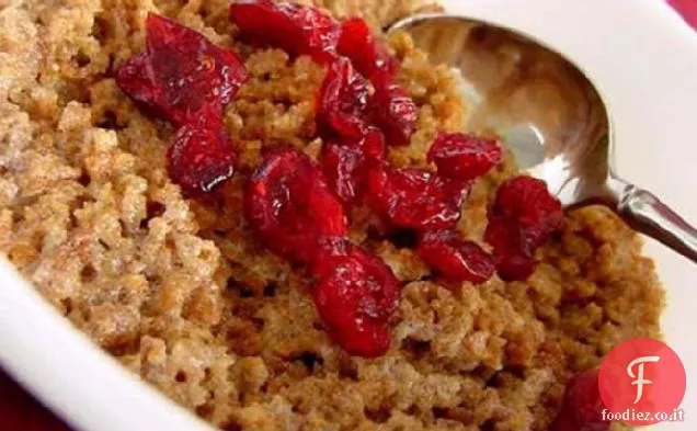 Cereali a base di uva calda