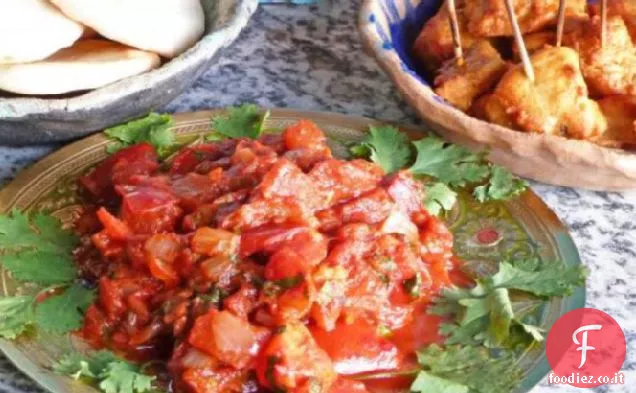 Salsa di pomodoro speziata indiana