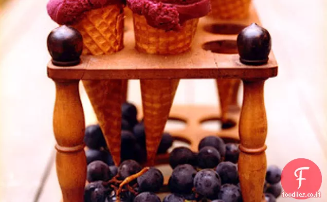 Sorbetto d'uva Concord