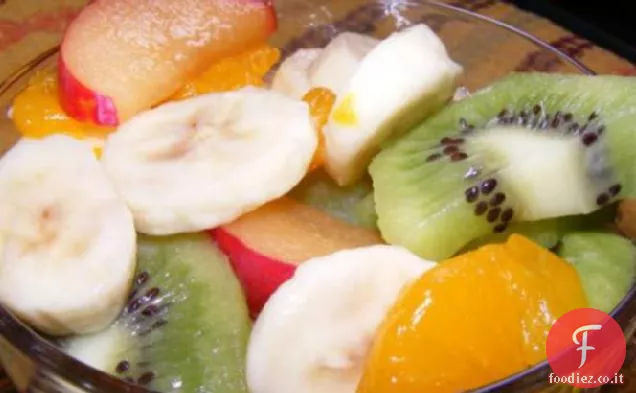 Insalata di frutta fresca semplice