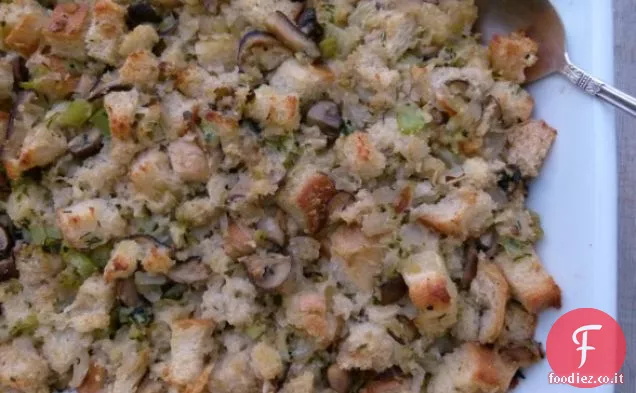 Ripieno di funghi e porri