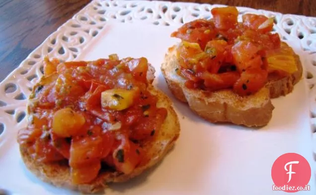 Insalata di frutta budino