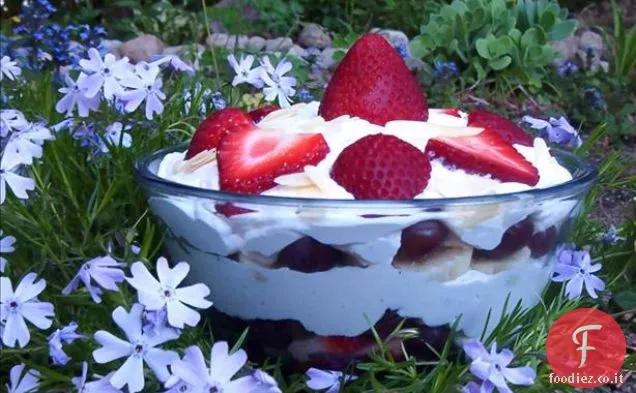 Insalata di frutta e panna