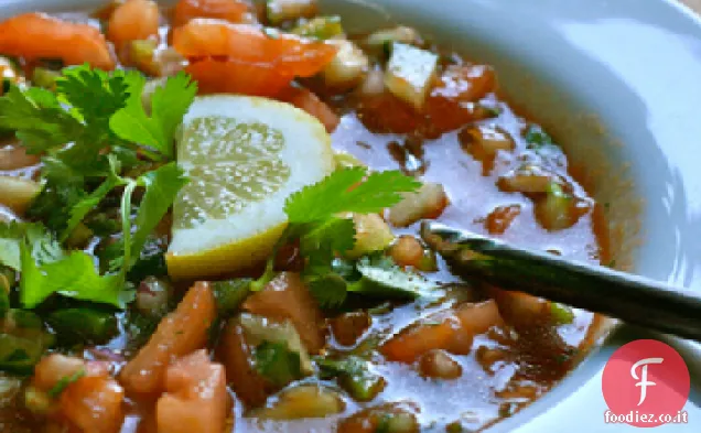 Gazpacho di frutta del ranch del canyon