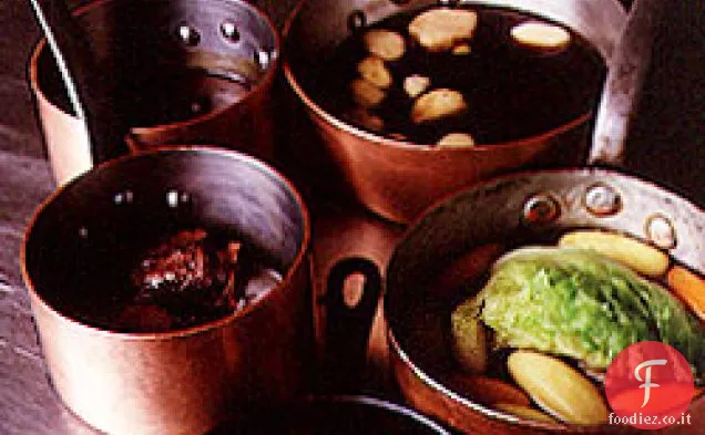 Brodo di manzo della Borgogna