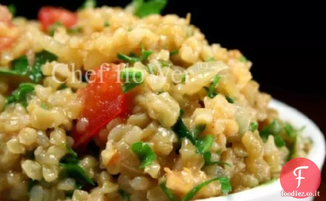 Insalata di grano Bulgur-Stile turco