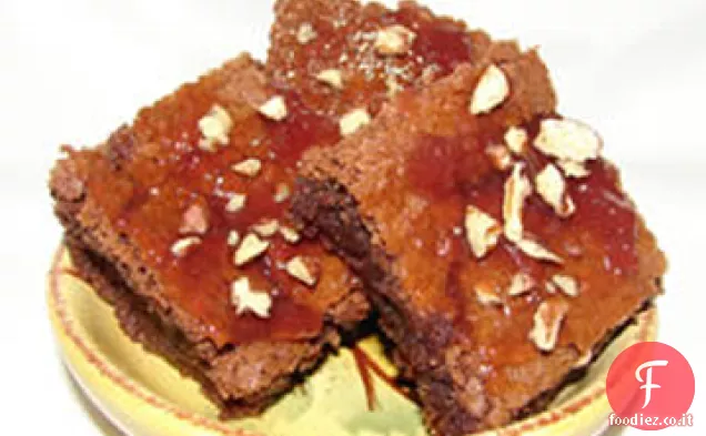 Brownies al lampone
