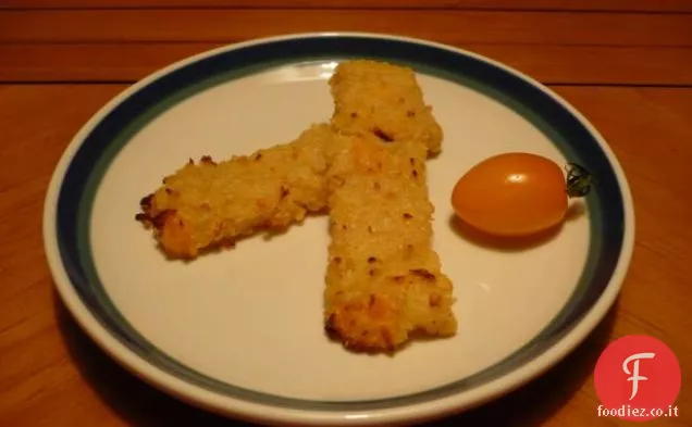 Fetta di torta di carote