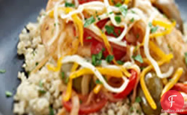 Pollo Mediterraneo e Couscous