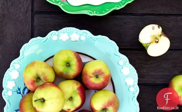 Sedano rapa al gusto di citronella, patata dolce bianca e frutta invernale