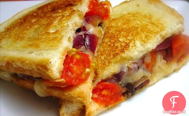 Bada Bing Betty Tuscan Portobello Melt (panino al formaggio grigliato