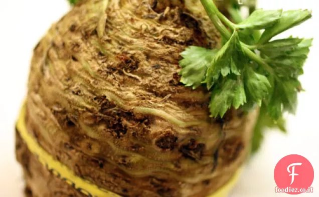 Francese in un lampo: Mela Sedano rapa Remoulade con granchio