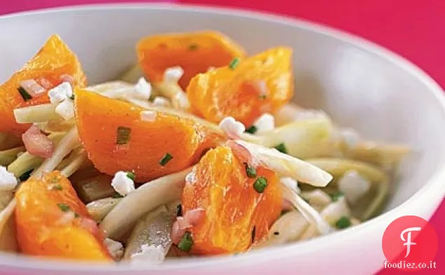 Insalata di cachi e finocchi