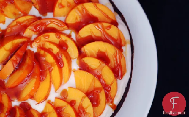Torta di cachi freschi