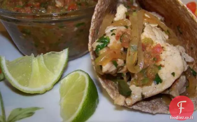 Tacos di maiale al lime e coriandolo - Messicana Ricetta
