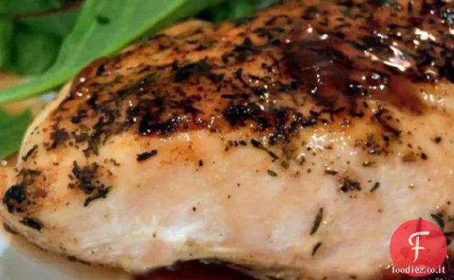 Pollo al lampone