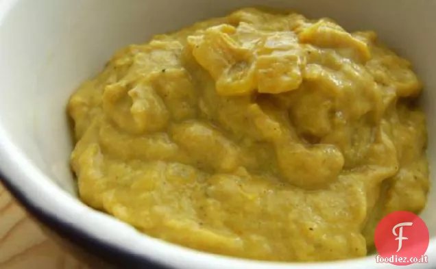 Salsa di banana al curry