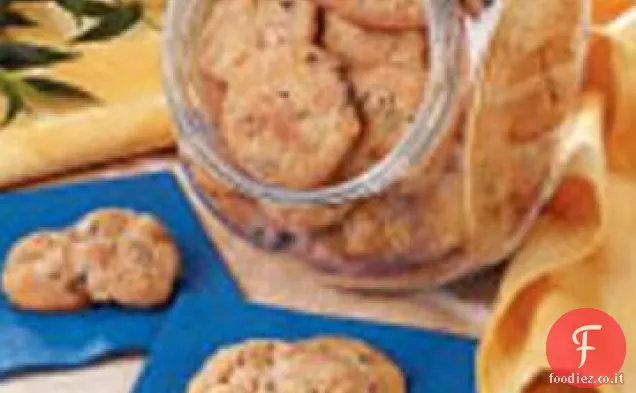 Biscotti con patatine all'albicocca