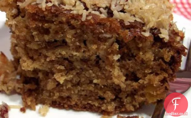 Torta di farina d'avena albicocca