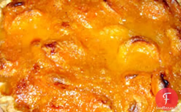 Torta di albicocche fresche