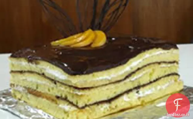 Torta al brandy di albicocche