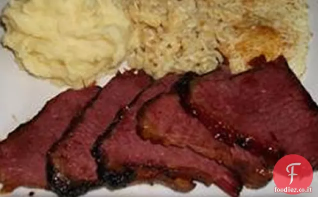 Carne in scatola glassata
