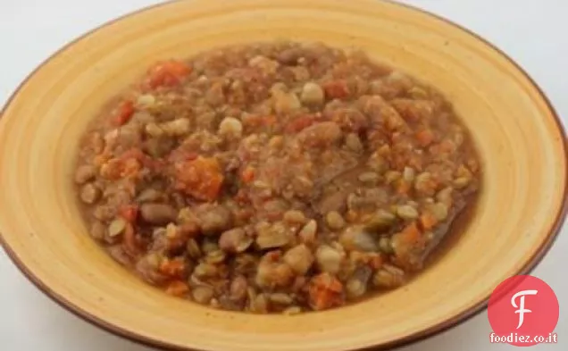 Cuocere il libro: Zuppa di lenticchie marocchine
