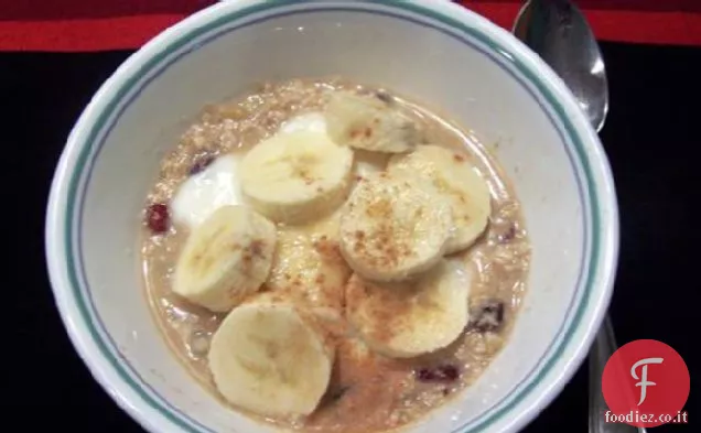 Muesli di Bircher a basso contenuto di grassi