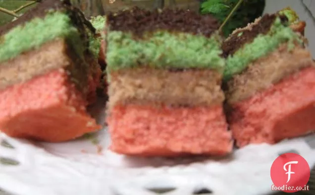 Torta alla crema di albicocche