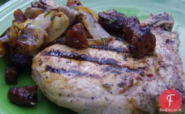 Riesling-Braciole di maiale marinate