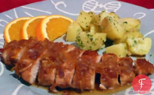 Petti di pollo marinati