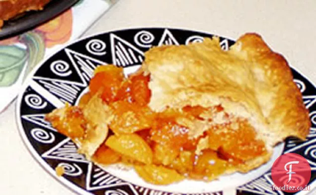 Torta di albicocche secche