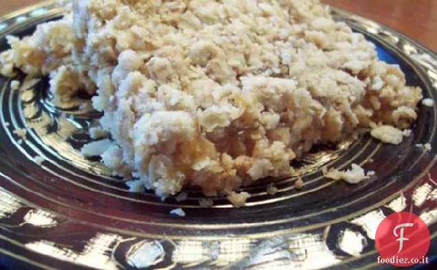 Barrette croccanti di avena e albicocca